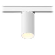 трековый светильник цилиндрической формы с направленным вниз светом