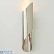 Curl Wall Sconce-Antique Nickel-HW Global Views бра