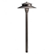 12V Brass 8.5" Path Light Centennial Brass светильник-столбик для дорожек 15480CBR Kichler