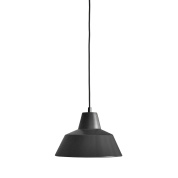 W2 002MB Vrkstedslampe Made By Hand Подвесной светильник с чёрным матовым покрытием, строгий стиль