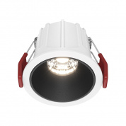 Alfa LED Maytoni встраиваемый светильник DL043-01-10W4K-RD-WB бело-черный