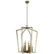 Abbotswell 30" 12 Light Foyer Chandelier Natural Brass подвесной светильник 43496NBR Kichler