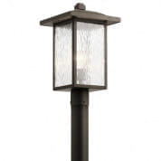 Capanna 18.25" 1 Light Post Light Olde Bronze уличный светильник 49927OZ Kichler
