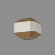 ACB Iluminacion Bauhaus 3917/45 Подвесной светильник Sand/Linen, LED E27 1x15W