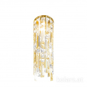 Kolarz Prisma 1344.11M.3.P1.KpTGn точечный светильник золото 24 карата ø12cm высота 40cm 1 лампа g9