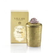 Capri rose scented candle, 175 gr ароматическая свеча, Villari