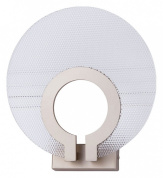 настенное бра с круглым акриловым рассеивателем и декоративным кольцом