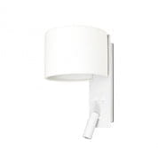 64304 Faro FOLD White wall lamp with LED reader настенный светильник