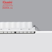 EJ99 Laser Blade XS iGuzzini Recessed Frame section 15 LEDs - integrated DALI - Wall Washer Longitudinal Glare Control