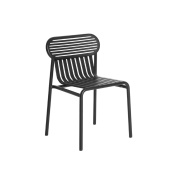 M0740101 La Petite Friture WEEK-END Обеденный стул садовый металлический черный
