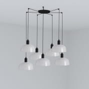 20340-119-7L Faro TATAWIN M 7L White pendant lamp  черный