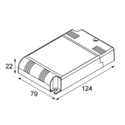 13470130 Modular Casambi Светодиодный редуктор 350-1050 мА 25-60 Вт