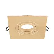 квадратное монтажное кольцо цвета розового золота для потолочного светильника