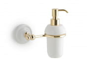 Romantic Настенный керамический дозатор мыла для ванной комнаты BLEU PROVENCE