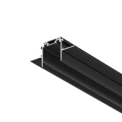 встраиваемый шинопровод черного цвета для магнитной трековой системы Radity 23mm