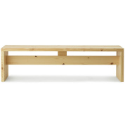 скамейка из сосны длиной 40×160 см