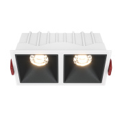 Встраиваемый светильник Alfa LED 3000K 2x10Вт 36° Dim Triac, Maytoni, DL043-02-10W3K-D-SQ-WB