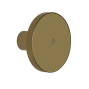 настенный светильник круглой формы с дисковым корпусом, направляющий свет вперёд