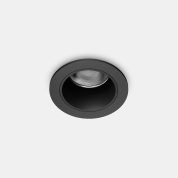 322919 Ideal Lux QUARK FI 12W 3000K BK встраиваемый потолочный светильник черный