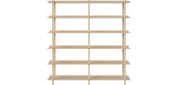 Kari shelving tall - double Bolia книжная полка 04-155-05_00002