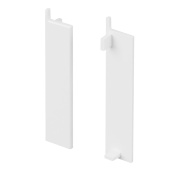 046161 Arlight Заглушка PLINTUS-H58-F WHITE