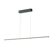 подвесной светильник вытянутый с прямолинейным корпусом и рассеянным светом