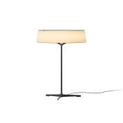 прикроватная лампа с плоским абажуром