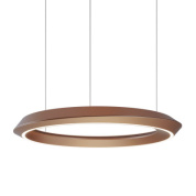 19921 6730 Lodes Tidal 60 SP LED подвесной светильник с круговым двунаправленным светом матовый белый; терра