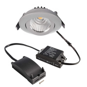 565376 Deko-Light Dione встраиваемый потолочный светильник серебристо-белый