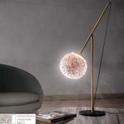 CRISTGLOB-LPBICO Icone Cristalglob LAMPADA TAVOLO 9W 3000K BIANCO- SFERA CRISTALLO Настольная лампа