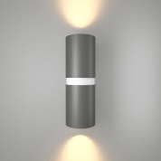 архитектурный настенный светильник вверх вниз с цилиндрическим корпусом