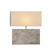 Untitled Table Lamp Small White Shade by Nellcote настольная лампа Sonder Living 1007065