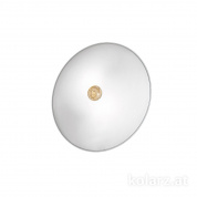 Kolarz Centro 0314.U12.3/aq21 потолочный светильник золото 24 карата белый ø32cm высота 8cm 2 лампы e14