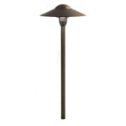 8" Dome Path Light Centennial Brass светильник-столбик для дорожек 15310CBR Kichler