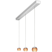 подвесной светильник с янтарными элементами