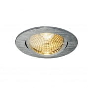 114386 SLV NEW TRIA 68 LED ROUND SET светильник 9W, 3000К, алюмин.