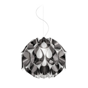 FLOSM00PWT01T00000EU SLAMP Flora люстра дизайнерская антрацитовая с металлическим блеском