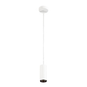 1004446 SLV NUMINOS® S PD DALI светильник подвесной 11Вт с LED 3000K, 1020лм, 24°, белый/черный