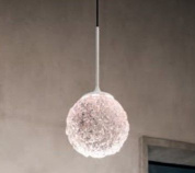 Cristalglob Icone Одинарный подвес Spherical, Oblong, Bar белый i-c-0448