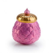 Lolita charlotte scented candle - lilac & gold ароматическая свеча, Villari