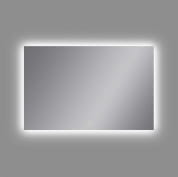 ACB Iluminacion Estela 16/9439-110 Mirror White, LED 1x61W 3000K 4316lm, IP44 CRI-90, Встроенный LED, Сенсорный переключатель