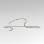 Rotaliana Squiggle H5 LED SP люстра современная матовый чёрный 1SQH500062HL0