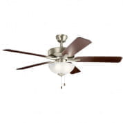 52" Basics Pro Select Fan Brushed Nickel люстра-вентилятор 330017NI Kichler