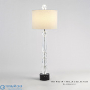 Facette Lamp w/Black Marble Base Global Views настольная лампа