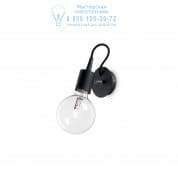 148908 EDISON AP1 Ideal Lux настенный светильник черный