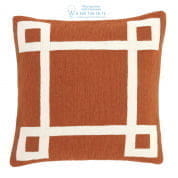 108253 Pillow Hartley orange 50 x 50 cm Eichholtz