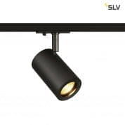 1002110 SLV 1PHASE-TRACK, ENOLA_B SPOT светильник для лампы GU10 50Вт макс., черный
