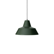 W4 019RG Vrkstedslampe Made By Hand Крупный подвес в зелёной матовой отделке