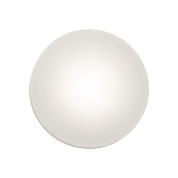 потолочный светильник с матовым шарообразным плафоном