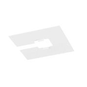 покровная панель белого цвета для однофазного трека